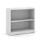 Officesource OS Laminate Bookcases Bookcase - 2 Shelves OS154WH - alternate 2
